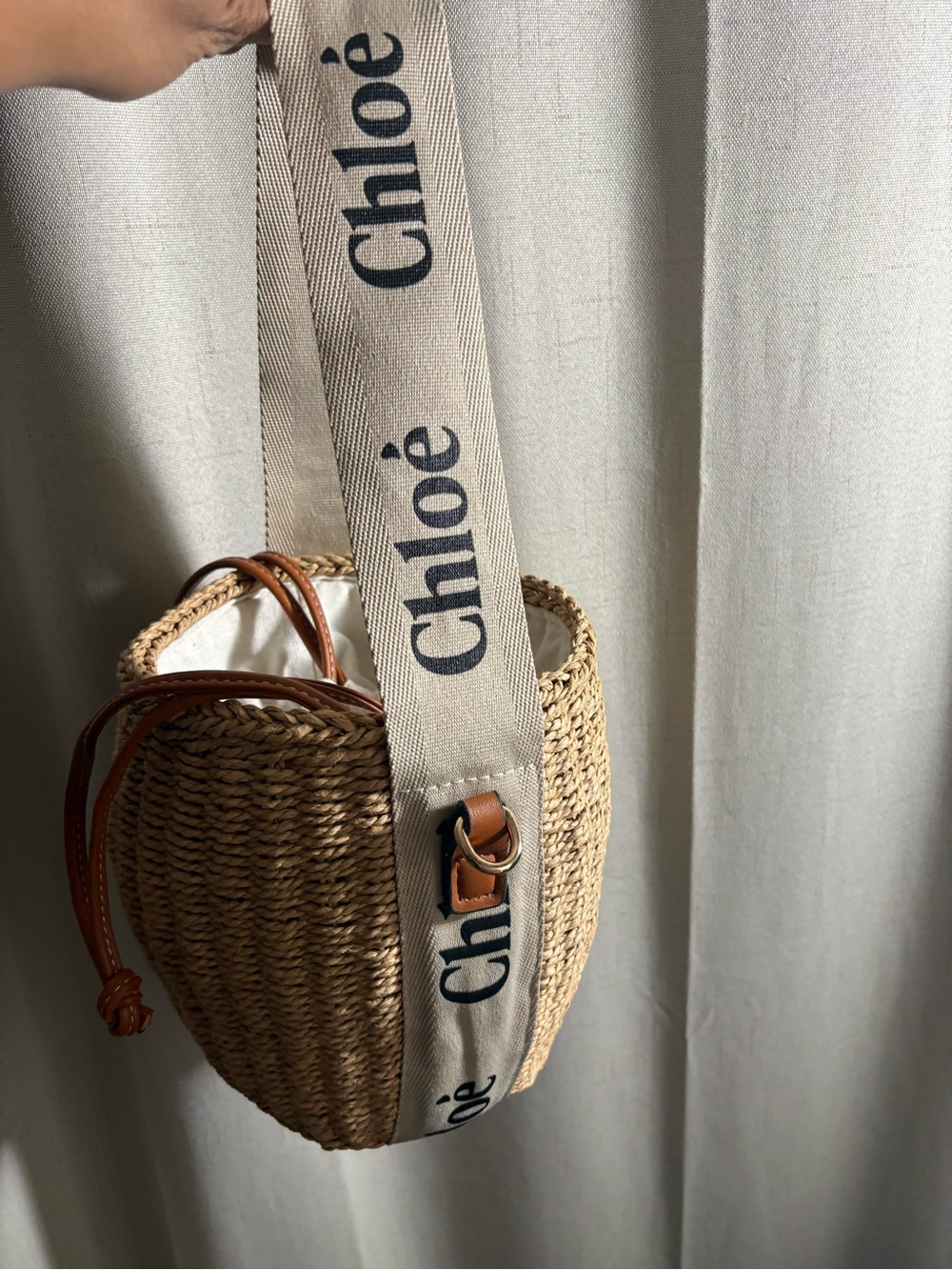 Mini logo straw dupe